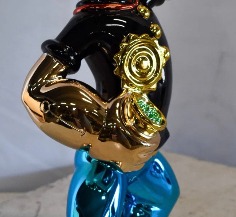 Knitted Vest Mixed Colors