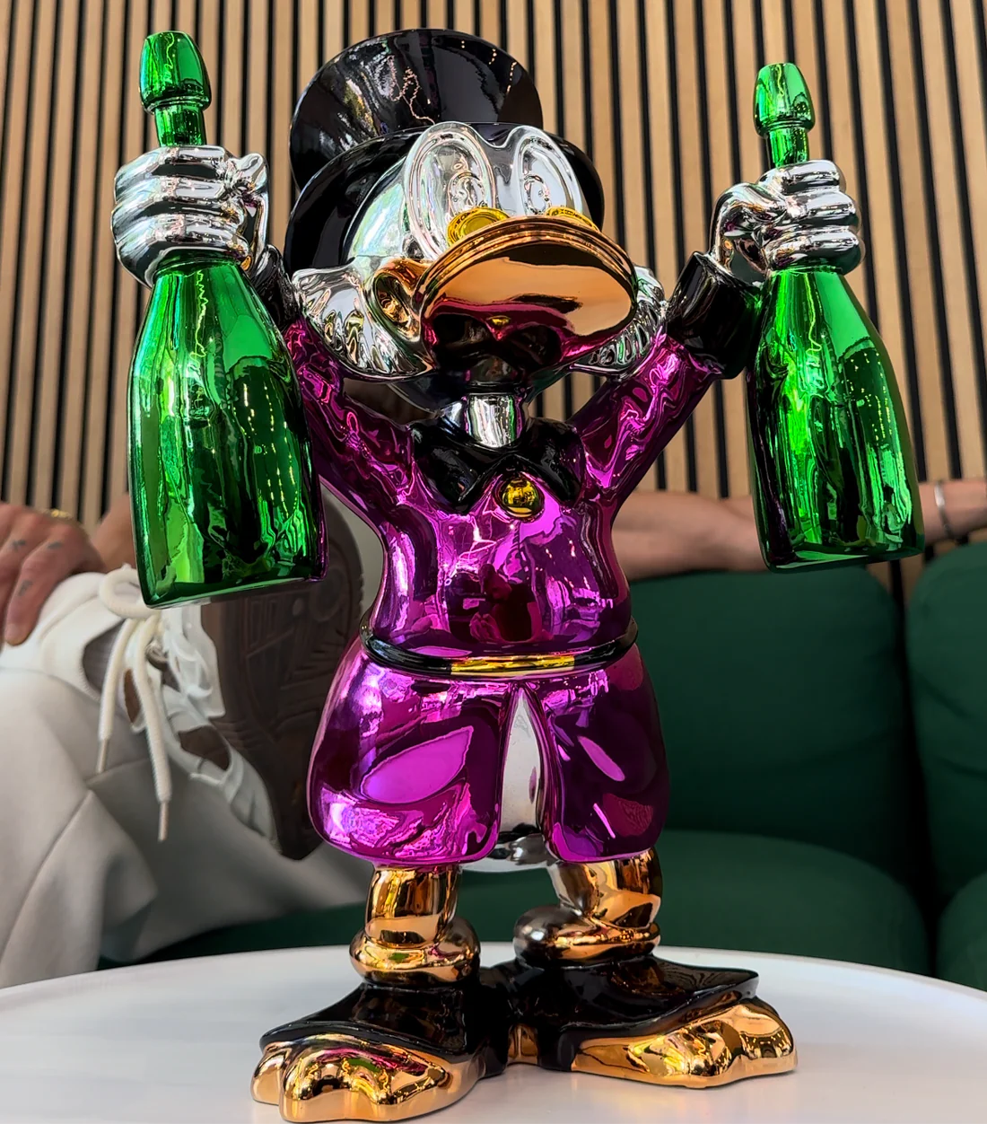 Knitted Vest Mixed Colors